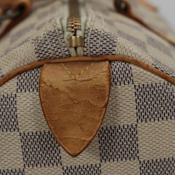 LOUIS VUITTON Damier Azur Speedy 30 Hand Bag - Picture 12 of 16